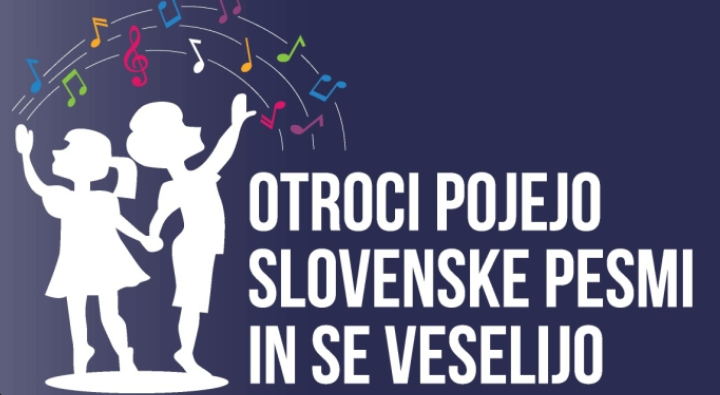 Vabilo – Otroci pojejo slovenske pesmi in se veselijo